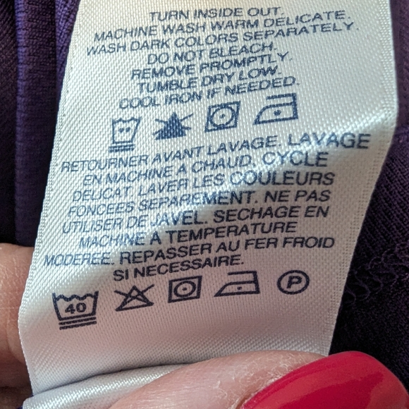 NWOT- Lands' End Ladies Golf/Tennis Shirt- Size Large - Picture 5 of 6